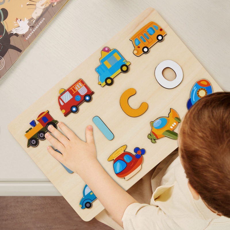 لغز خشبي شخصي من مونتيسوري اسم - مراجعة Kids Education Name وسعره