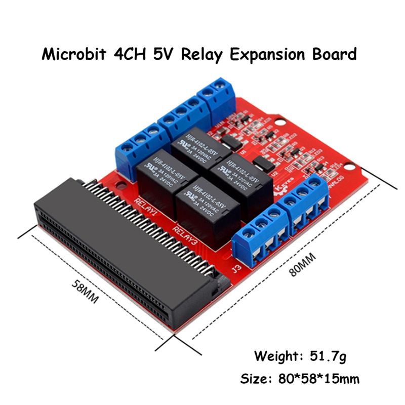 وحدة ترحيل A40I Microbit بأربع - مراجعة Kids Education Channel وسعره